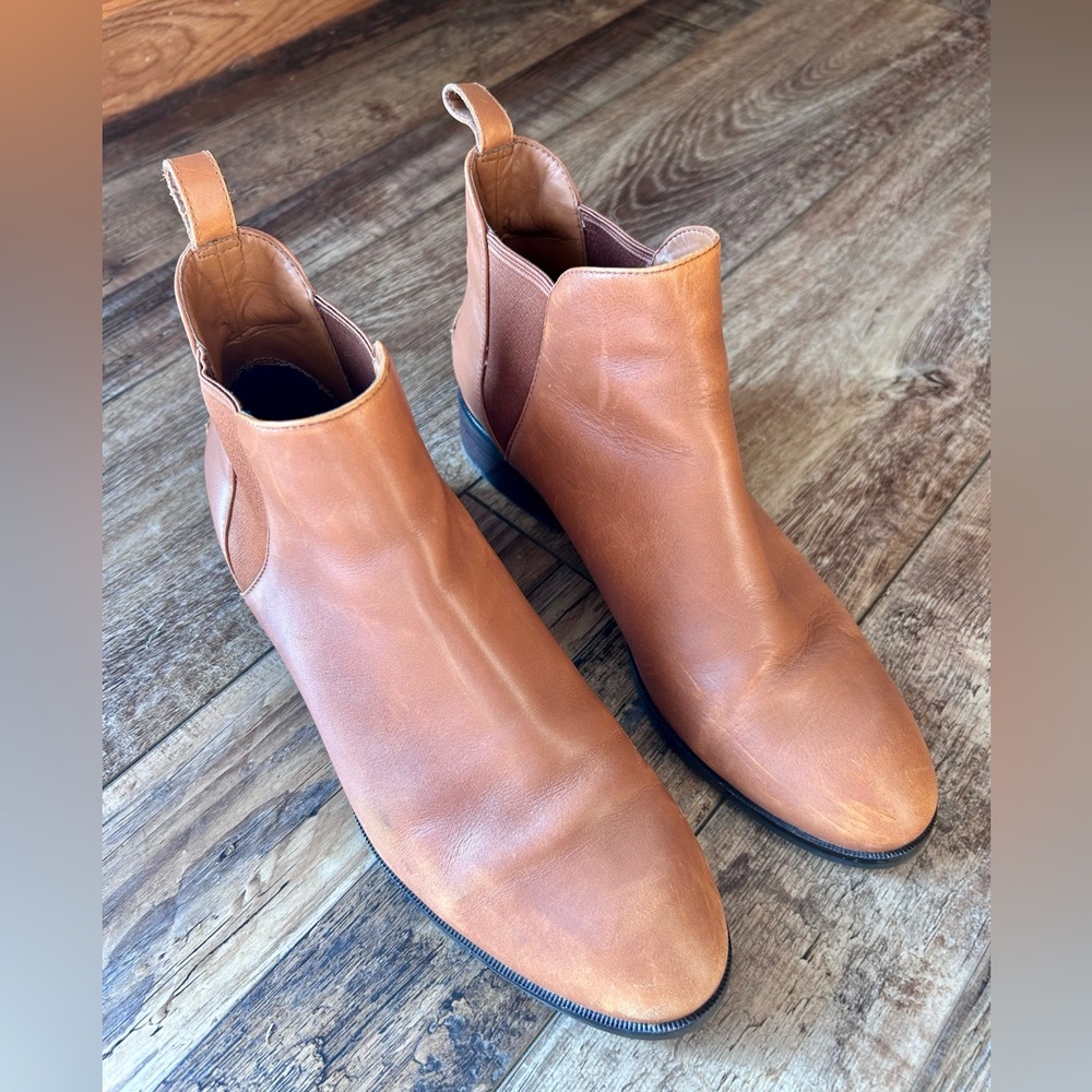 Men's Cole Haan Tan Leather Ankle Boots